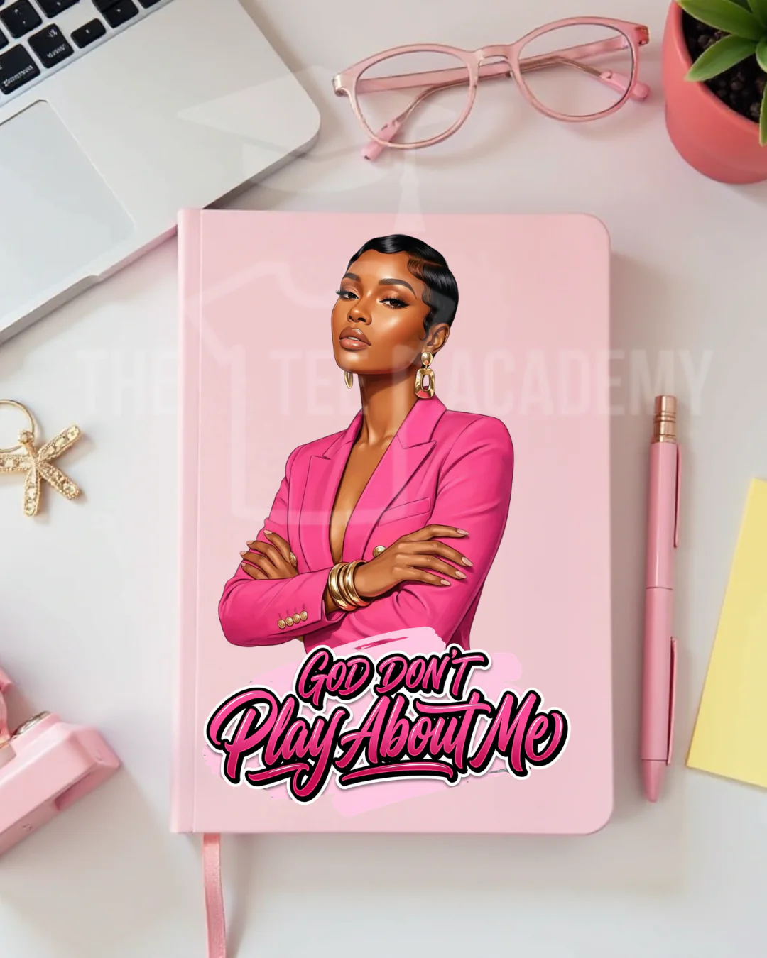 Focused Babe Bundle- UV DTF Planner Cover Theme Pack - Image 5